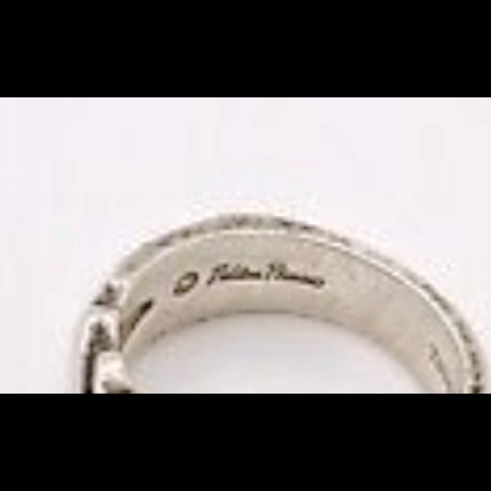 Tiffany Paloma Picasso triple loving heart ring 925Authentic,EUC, size 6 - Picture 3 of 3